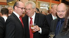 Prezident Milo Zeman slavnostn zahájil 40. roník mezinárodního agrosalonu...