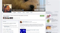 Facebookový profil Marka Zuckerberga
