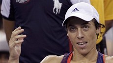 Francesca Schiavoneová uhrála v prvním kole US Open proti Seren� Williamsové...