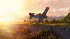 Po animovaných Autech pily na adu vzduné stroje, jmenovit prákovací letadélko "s velkým srdcem a jet vtím snem".