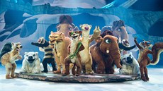 V halové show Ice Age Live oijí známé firmy z Doby ledové.