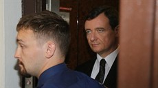 David Rath p�ichází k soudu. (27. srpna 2013)