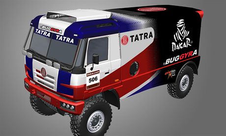 Tloutík: Tatra 815 pro Dakar 2014