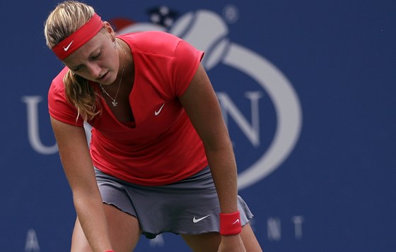 Česká tenistka Petra Kvitová je zklamaná, na US Open končí potupně už ve 3.