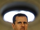Syrský diktátor Baár Asad na archivním snímku