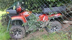 Ukradená �ty�kolka skon�ila v plotu domku v Bordovicích na Novoji�ínsku. (29.