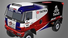 Tlou�tík: Tatra 815 pro Dakar 2014