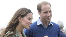 Princ William s manželkou (30. srpna 2013)