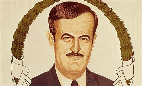 Háfiz Asad, otec souasného syrského prezidenta Baára Asada. Práv on zaal...