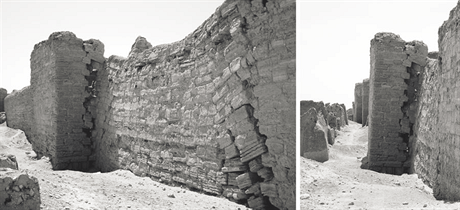 Podkopan hradby Palmry si sedly, ale nepadly