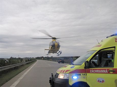 Na záchran cyklisty spolupracovaly sloky Integrovaného záchranného systému. (ilustraní fotografie)