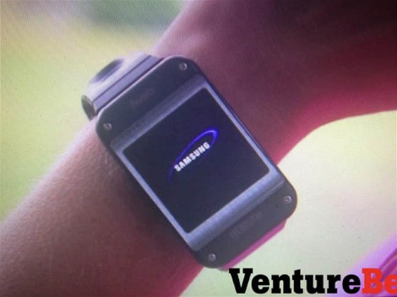 Údajné chytré hodinky Samsung Galaxy Gear