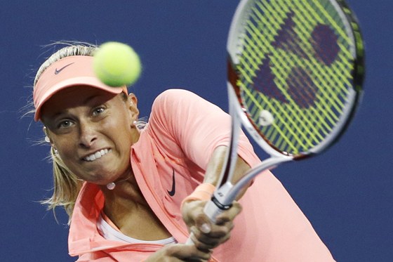 eská tenistka Andrea Hlaváková hraje ve finále tyhry na US Open.
