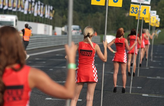 VE STANOVITÍCH EKÁ SLADKÁ ODMNA. Momentka z Czech Truck Prix