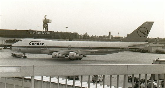 Boeing 747 německé společnosti Condor Flugdienst