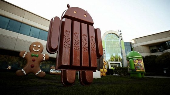 Android 4.4 dostal jméno KitKat