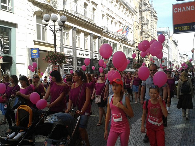 Pochod proti rakovině prsu