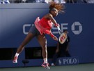 Americká tenistka Serena Williamsová hraje ve finále US Open.