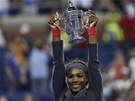 AMPIONKA. Americká tenistka Serena Williamsová je nejstarí vítzkou US Open v
