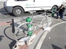 Instalace pomníku obtem dopravních nehod z ad cyklist