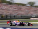 DRUHÝ. Australský jezdec Formule 1 Mark Webber skonil v kvalifikaci na Velkou...