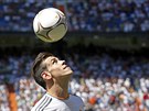 KOUKEJTE, CO UMÍM. Gareth Bale poprvé pedvedl své umní fanoukm Realu Madrid.