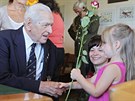 Oslava 95. narozenin brigádního generála Miroslava tandery na letiti v...