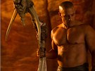 Osamlý Vin Diesel ve filmu ladí s výtvarným pozadím, které se skládá z ostín
