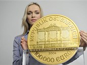Nejdraí zlatá mince na území eské republiky bude k vidní od 5. do 7. záí