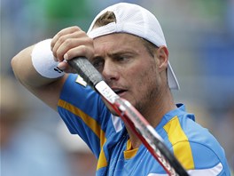 Australsk tenista Lleyton Hewitt si utr pot z ela v osmifinle US Open.