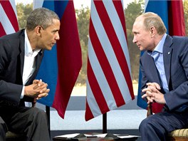 Barack Obama a Vladimir Putin