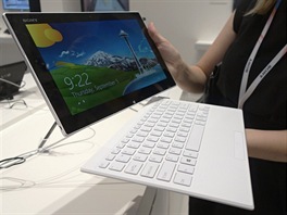 Velmi zajímav vypadá konvertibilní tablet Vaio Tap 11, ke kterému bezdrátovou...