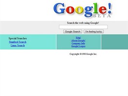O rok pozdji se rodí "Google!". Jde o slovní híku se slvkem googol, které...
