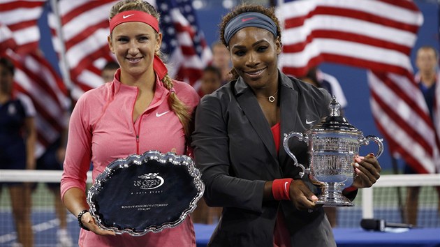 Blorusk tenistka Viktoria Azarenkov podlehla v boji o titul na US Open domc Seren Williamsov.