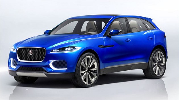 Jaguar C-X17. Koncept britsk znaky naznauje mylenky na SUV. Zrove pedstavuje novou modulrn  hlinkovou platformu.