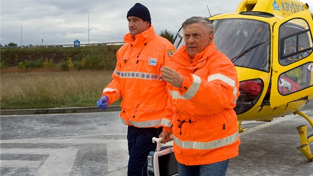 Záb�r z prvního dílu seriálu Sanitka II