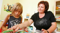 Elena Vorotilová se svou osmiletou dcerou Marií.