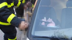 Hasi�i se b�hem deseti minut dostali k uzamknuté spící p�tim�sí�ní hol�i�ce.