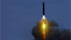 Zkouška ruské balistické rakety