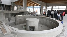 Přístavba akvaparku Laguna v Třebíči.