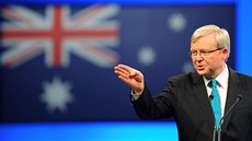 Kevin Rudd, odstupující australský premiér a kandidát na nového pedsedu vlády