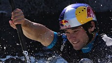 Vavinec Hradilek pi tréninku