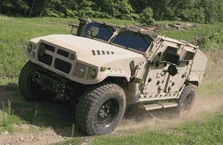 Komplikovan naznan Blast Resistant Vehicle  Off Road (BRV-O) od firmy AM...