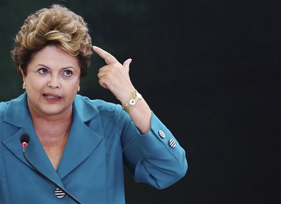 Brazilská prezidentka Dilma Rousseffová chce bránit internet ped NSA