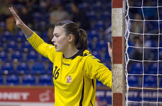 Brankáka eských házenkáek Lucie Satrapová 