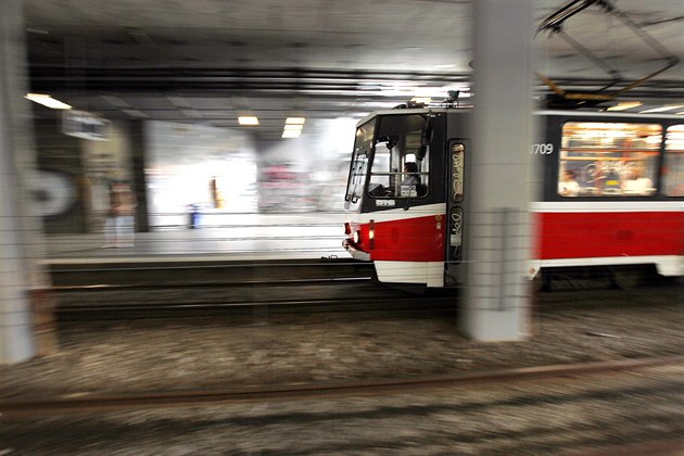 Tramvajová zastávka Jírova v Brn-Líni