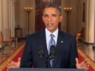 Prezident USA Barack Obama vyzval Kongres k odloení o hlasování o útoku na