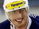 Obránce Tomá Kaberle po návratu z NHL nastoupil do pípravy hokejist Kladna. 