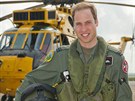 Princ William coby pilot RAF (1. ervna 2012)