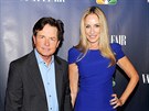 Michael J. Fox a jeho manželka Tracy Pollanová (16. září 2013)
